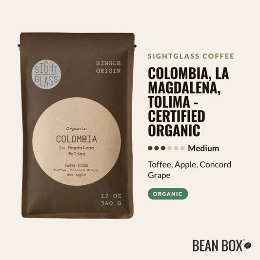 Colombia, La Magdalena, Tolima - Certified Organic