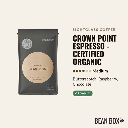 Crown Point Espresso - Certified Organic