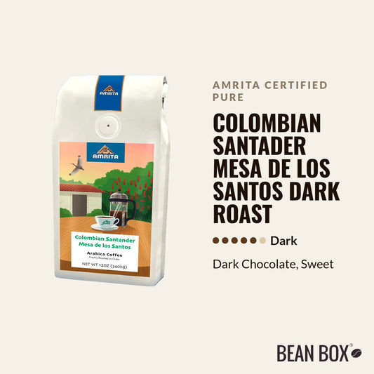 Colombian Santader Mesa de los Santos Dark Roast