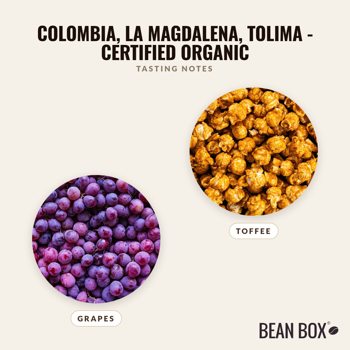 Colombia, La Magdalena, Tolima - Certified Organic