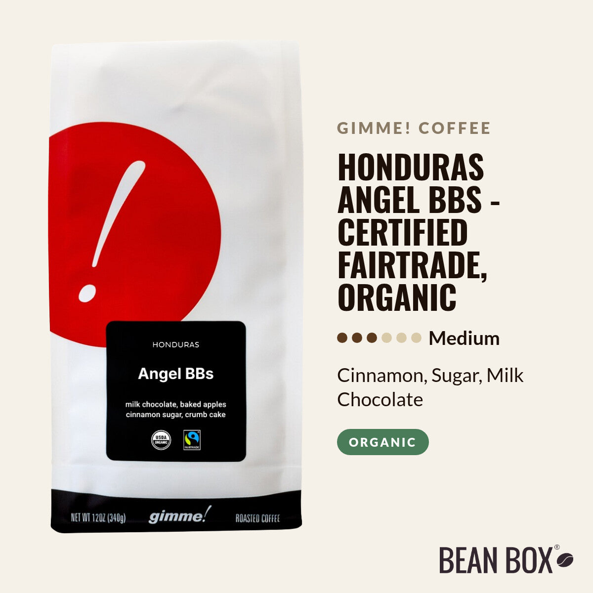 Honduras Angel BBs - Certified Fairtrade, Organic