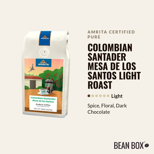 Colombian Santader Mesa de los Santos Light Roast