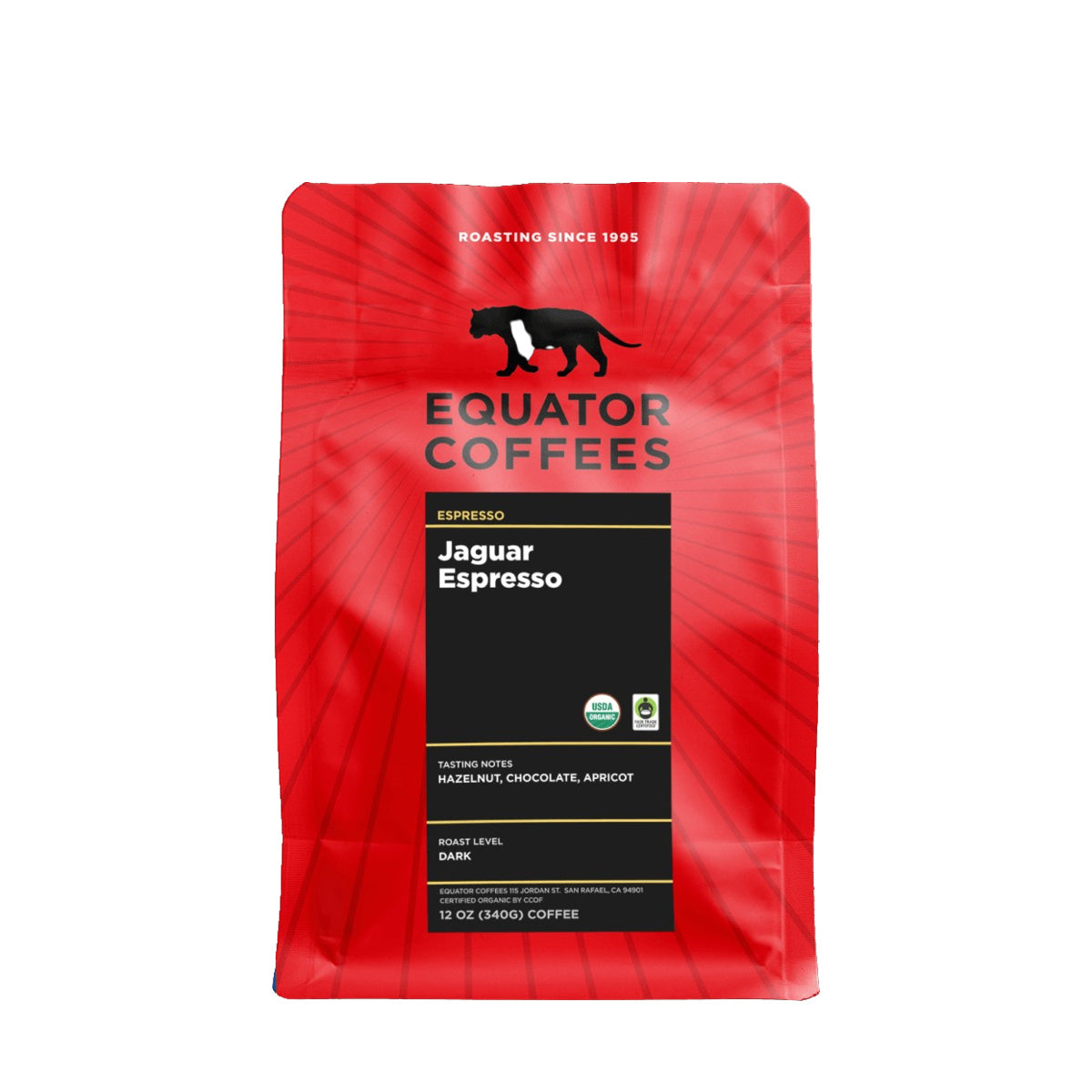 Jaguar Espresso Fair Trade Organic