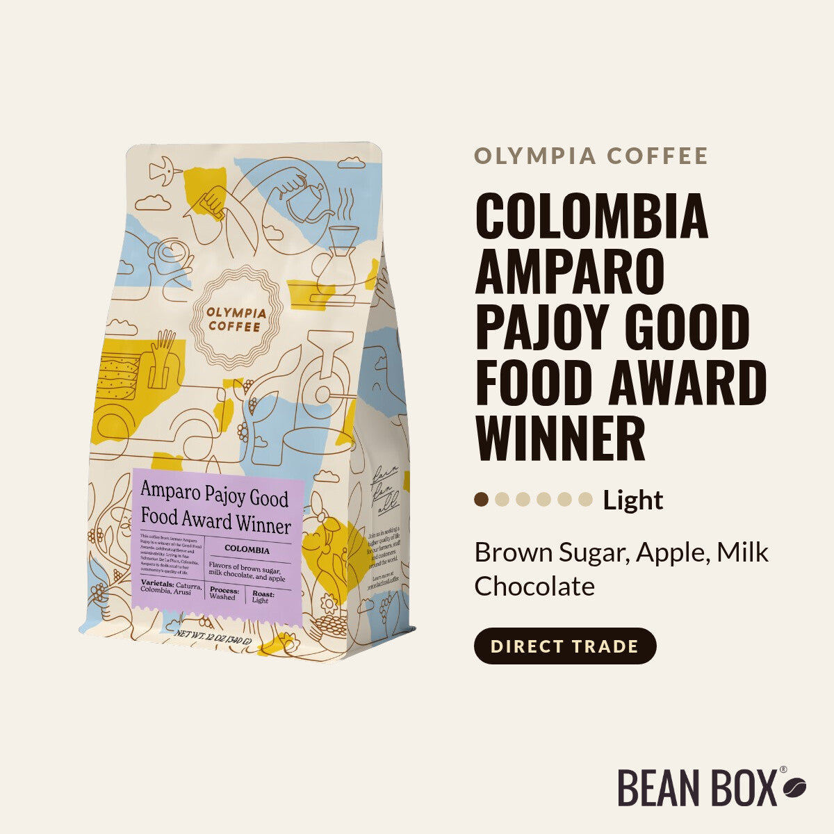 Colombia Amparo Pajoy Good Food Award Winner