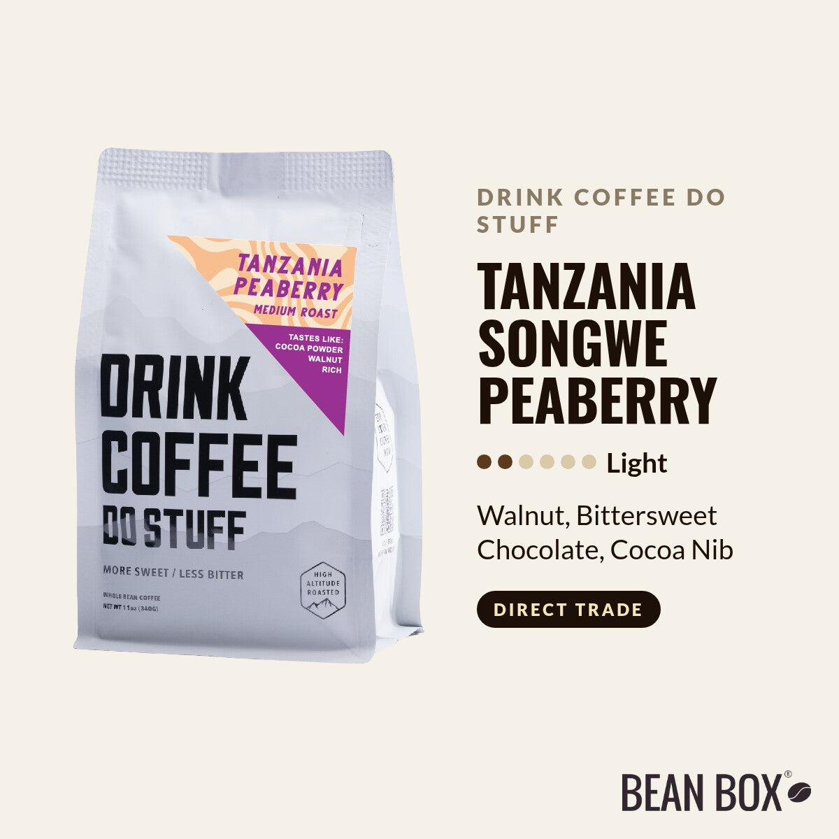 Tanzania Songwe Peaberry