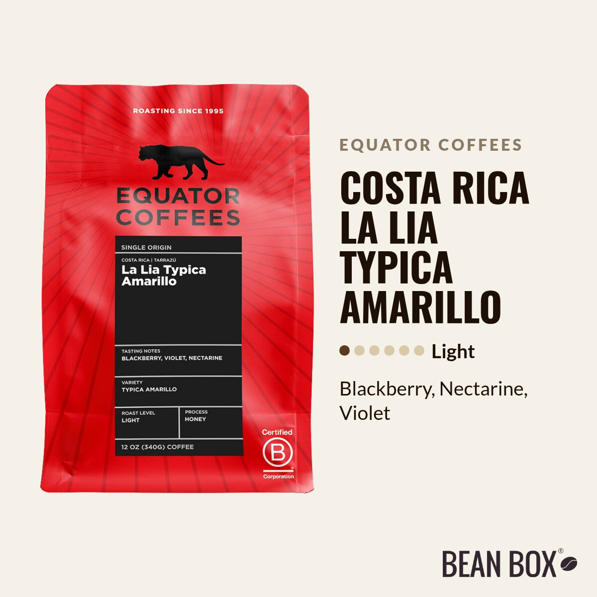 Costa Rica La Lia Typica Amarillo