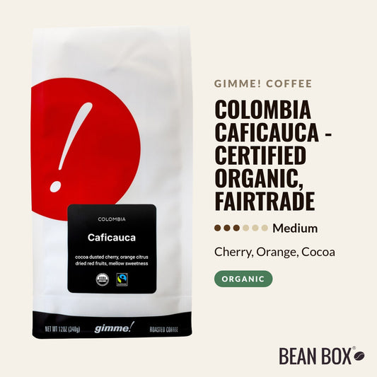 Colombia Caficauca - Certified Organic, Fairtrade