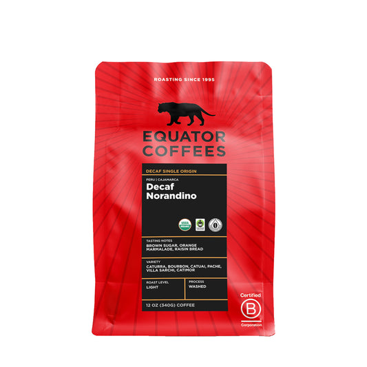 Decaf Peru Norandino Fair Trade Organic