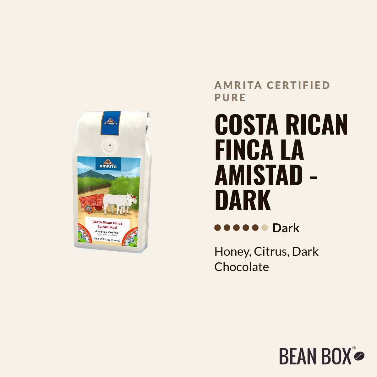 Costa Rican Finca La Amistad - Dark